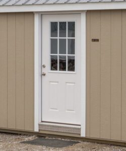 36'' Insulated Single 9 Lite Door Available in double