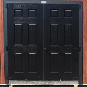 1 - 72'' Double Fiberglass Door