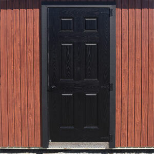 1 - 36'' Single Fiberglass Door