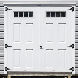 72'' Double 4-lite Fiberglass Door