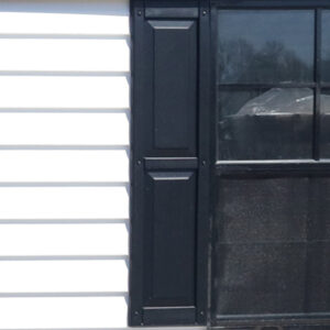 2 Raised Panel Shutters