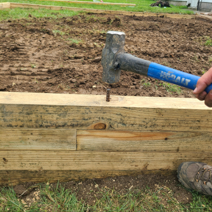 how to install frame for shed