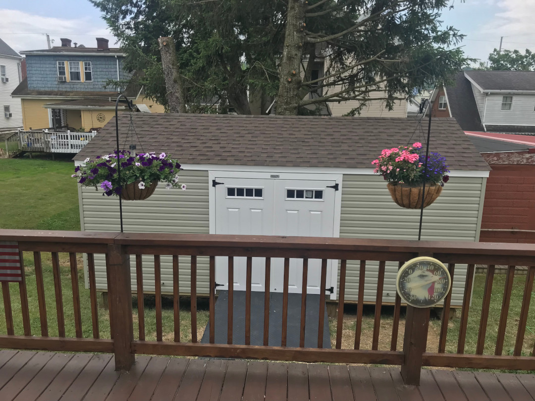 lexington shed with ramp