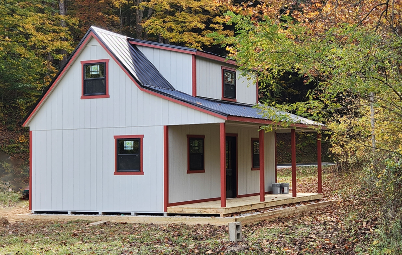 two story cabin near me
