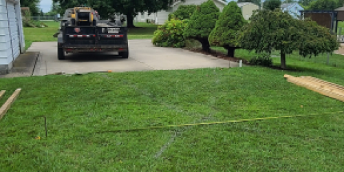 65786835c75058c590182fbf_before, site being prepped at a residential house